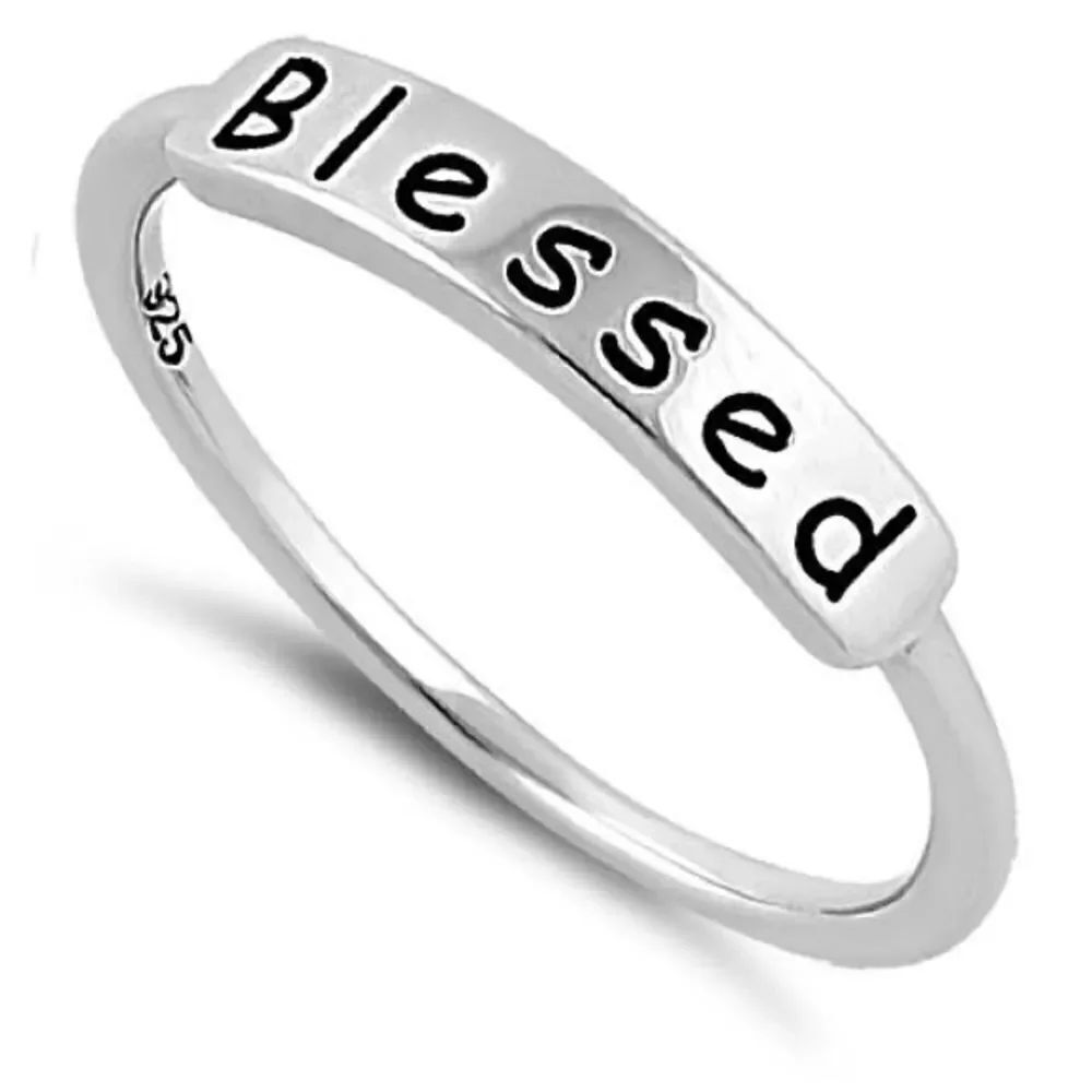 Sterling Blessed Ring - Picture 6 of 7